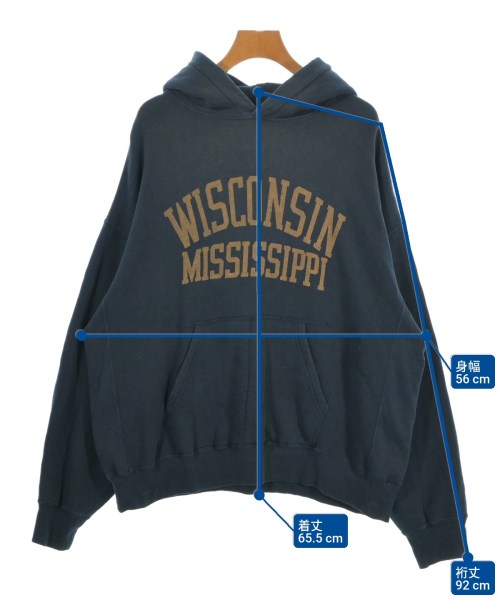 REMI RELIEF（レミレリーフ）パーカー 紺 サイズ:M レディース/2200683443028