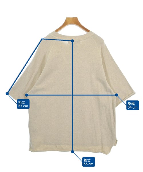REMI RELIEF（レミレリーフ）Tシャツ・カットソー ベージュ サイズ:M レディース/2200683443134