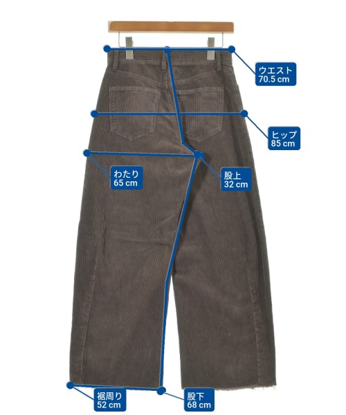 FREAK'S STORE（フリークスストア）デニムパンツ 茶 サイズ:M レディース/2200631240020