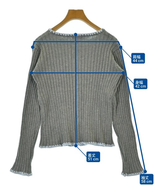 FREAK'S STORE（フリークスストア）カーディガン グレー サイズ:F レディース/2200619945107