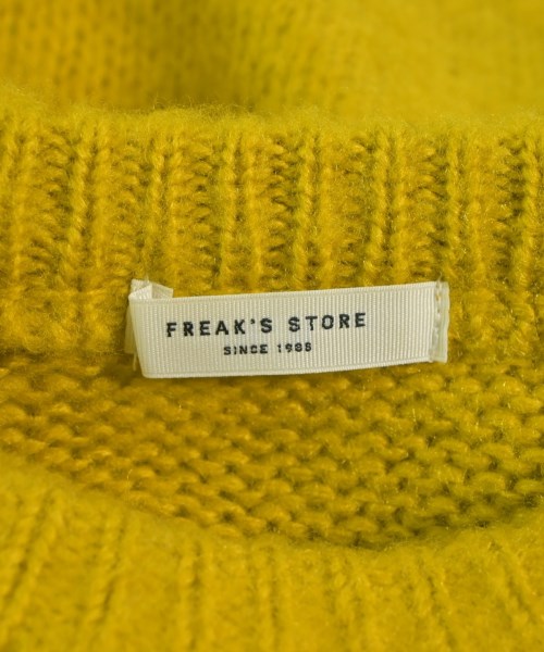 FREAK'S STORE（フリークスストア）ニット・セーター 黄 サイズ:F レディース/2200631866053