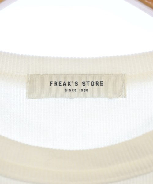FREAK'S STORE（フリークスストア）Tシャツ・カットソー 白 サイズ:F レディース/2200635366108