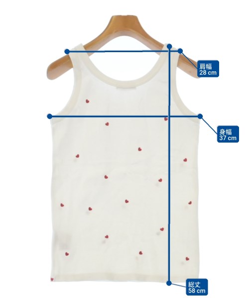 FREAK'S STORE（フリークスストア）タンクトップ 白 サイズ:F レディース/2200635366115