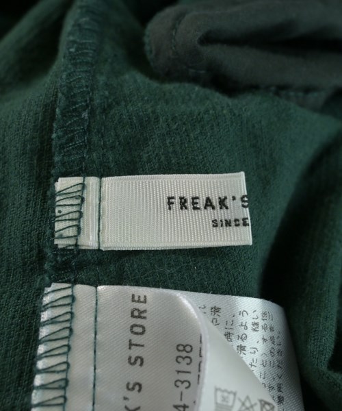 FREAK'S STORE（フリークスストア）シャツワンピース 緑 サイズ:F レディース/2200622367057