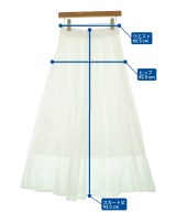 FREAK'S STORE（フリークスストア）ロング・マキシ丈スカート 白 サイズ:M レディース/2200634907142