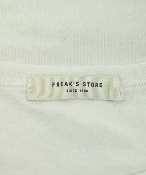 FREAK'S STORE（フリークスストア）Tシャツ・カットソー 白 サイズ:F レディース/2200634907166