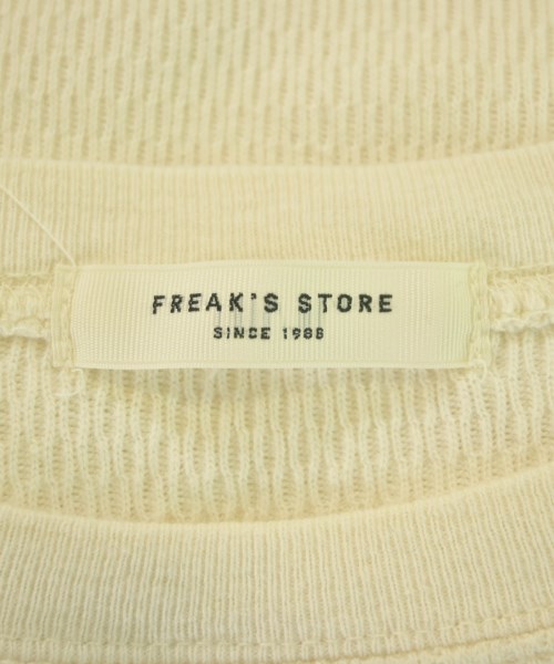 FREAK'S STORE（フリークスストア）Tシャツ・カットソー 白 サイズ:F レディース/2200625697076