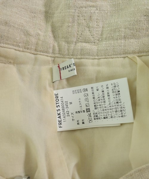 FREAK'S STORE（フリークスストア）ショートパンツ ベージュ サイズ:M レディース/2200634122040