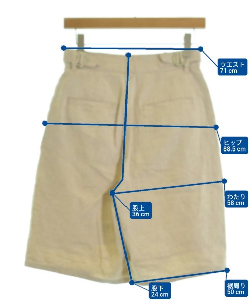 FREAK'S STORE（フリークスストア）ショートパンツ ベージュ サイズ:M レディース/2200634122040