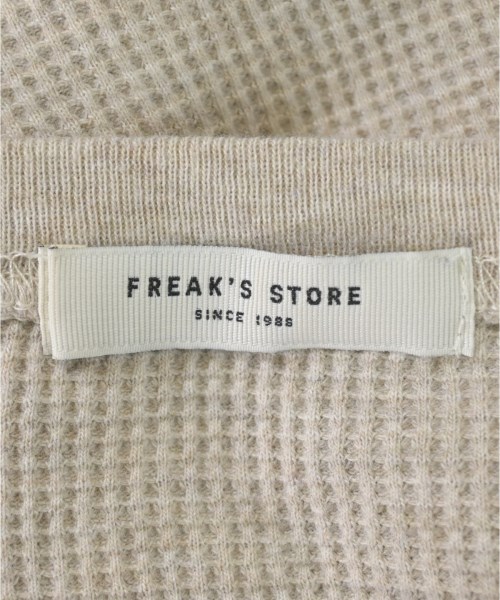 FREAK'S STORE（フリークスストア）Tシャツ・カットソー ベージュ サイズ:F レディース/2200622053028