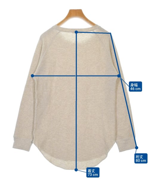 FREAK'S STORE（フリークスストア）Tシャツ・カットソー ベージュ サイズ:F レディース/2200622053028