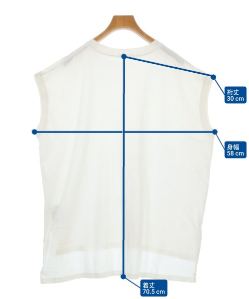 FREAK'S STORE（フリークスストア）ノースリーブ 白 サイズ:F レディース/2200618170029