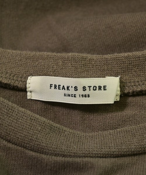 FREAK'S STORE（フリークスストア）Tシャツ・カットソー 茶 サイズ:F レディース/2200629219076