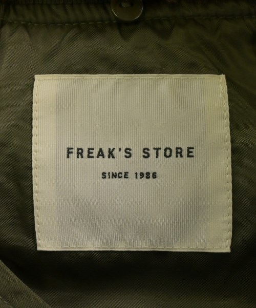 FREAK'S STORE（フリークスストア）ミリタリーブルゾン カーキ サイズ:F レディース/2200619695019