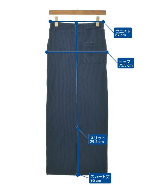 FREAK'S STORE（フリークスストア）ロング・マキシ丈スカート 紺 サイズ:F レディース/2200617359173
