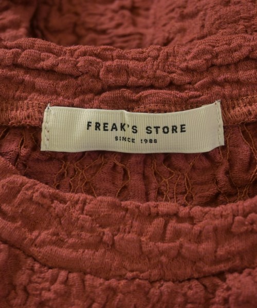 FREAK'S STORE（フリークスストア）Tシャツ・カットソー 赤 サイズ:F レディース/2200617359258