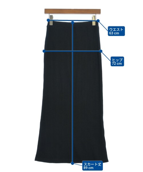 FREAK'S STORE（フリークスストア）ロング・マキシ丈スカート 黒 サイズ:F レディース/2200630098127