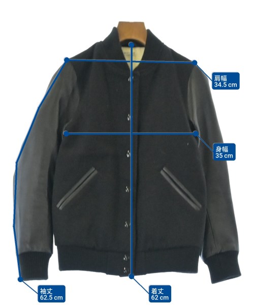 FREAK'S STORE（フリークスストア）スタジャン 黒 サイズ:S レディース/2200632381234