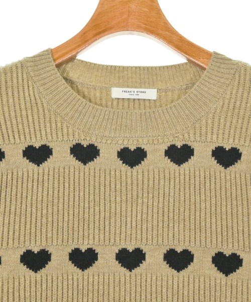 FREAK'S STORE（フリークスストア）ニット・セーター ベージュ サイズ:F レディース/2200633379063