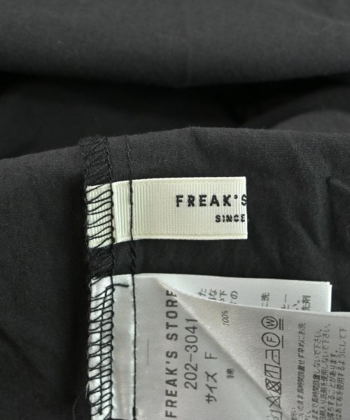 FREAK'S STORE（フリークスストア）ブラウス 黒 サイズ:F レディース/2200609956182