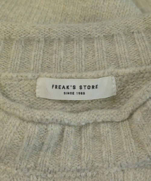 FREAK'S STORE（フリークスストア）ニット・セーター ベージュ サイズ:F レディース/2200606982078
