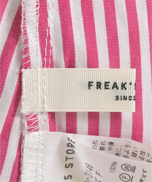 FREAK'S STORE（フリークスストア）シャツワンピース ピンク サイズ:F レディース/2200601059270