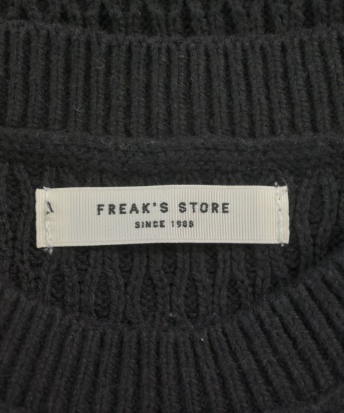 FREAK'S STORE（フリークスストア）ニット・セーター 黒 サイズ:F レディース/2200609158029