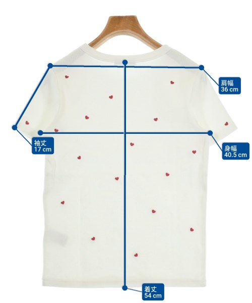 FREAK'S STORE（フリークスストア）Tシャツ・カットソー 白 サイズ:F レディース/2200615686080