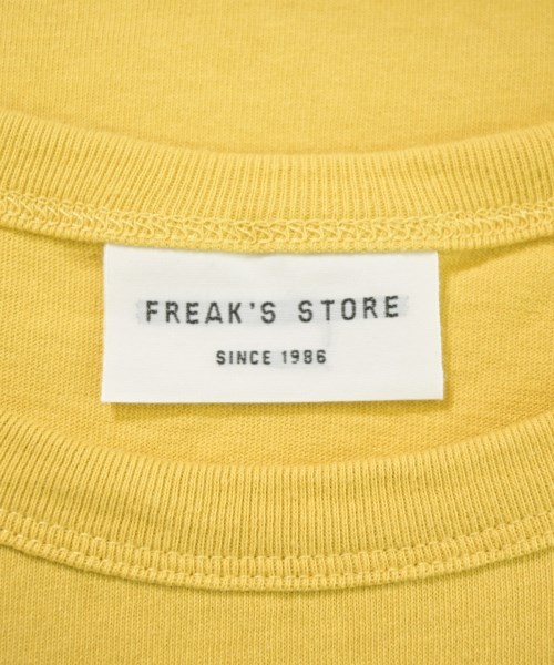 FREAK'S STORE（フリークスストア）Tシャツ・カットソー 黄 サイズ:F レディース/2200615686097