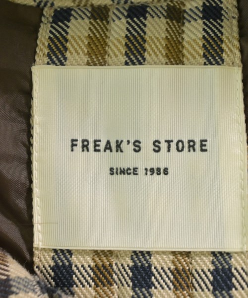 FREAK'S STORE（フリークスストア）ステンカラーコート ベージュ サイズ:F レディース/2200617505068