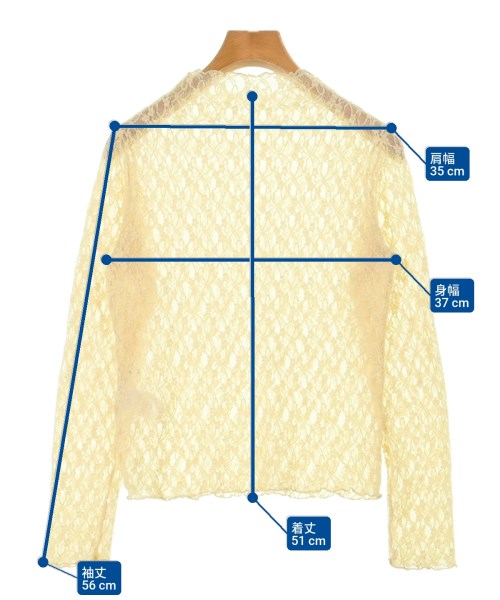 FREAK'S STORE（フリークスストア）Tシャツ・カットソー ベージュ サイズ:F レディース/2200618450077