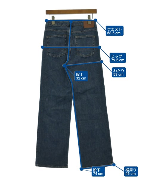 FREAK'S STORE（フリークスストア）デニムパンツ 紺 サイズ:S レディース/2200618040094