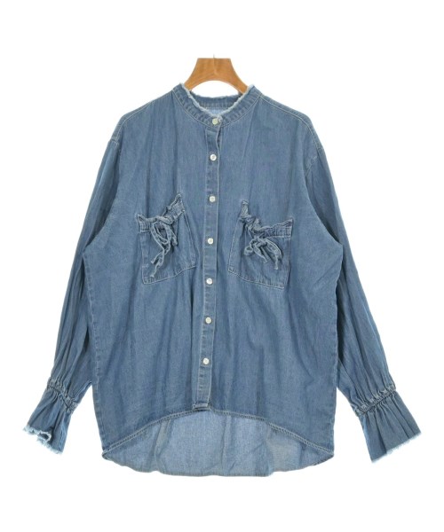 FREAK'S STORE(フリークスストア)ブラウス 青 サイズ:F/2200670480104