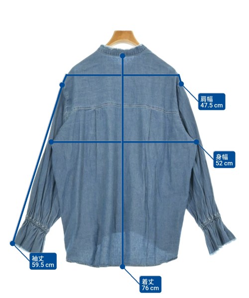 FREAK'S STORE（フリークスストア）ブラウス 青 サイズ:F レディース/2200670480104