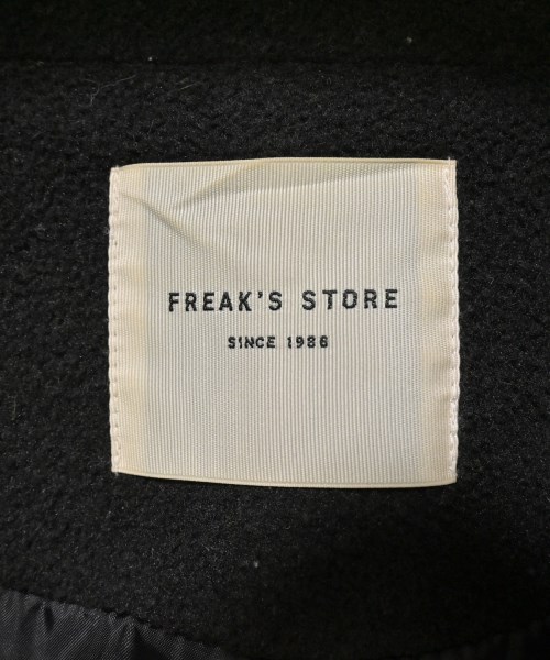 FREAK'S STORE（フリークスストア）ステンカラーコート 黒 サイズ:F レディース/2200669930139