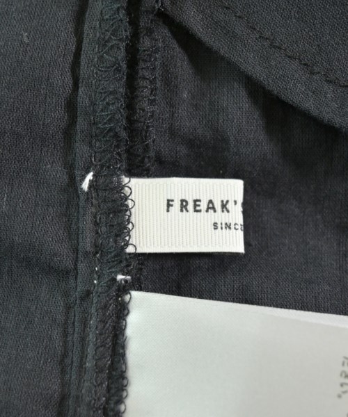 FREAK'S STORE（フリークスストア）シャツワンピース 黒 サイズ:F レディース/2200670925063