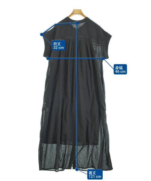 FREAK'S STORE（フリークスストア）シャツワンピース 黒 サイズ:F レディース/2200670925063