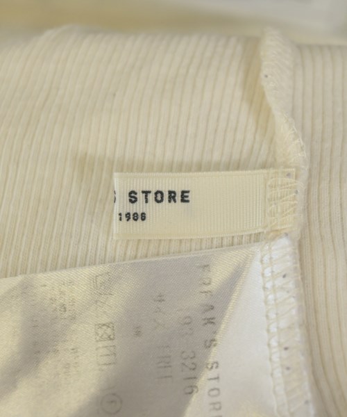 FREAK'S STORE（フリークスストア）Tシャツ・カットソー 白 サイズ:F レディース/2200673944016
