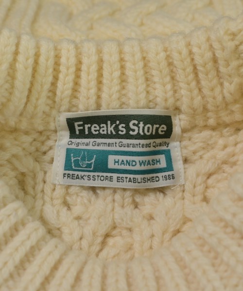 FREAK'S STORE（フリークスストア）ニット・セーター 白 サイズ:F レディース/2200668548038
