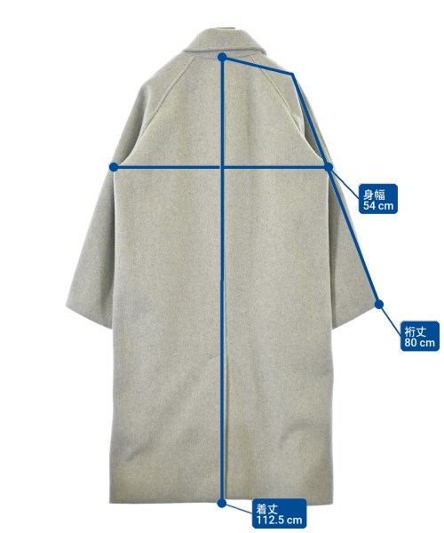 FREAK'S STORE（フリークスストア）チェスターコート グレー サイズ:F レディース/2200671755010