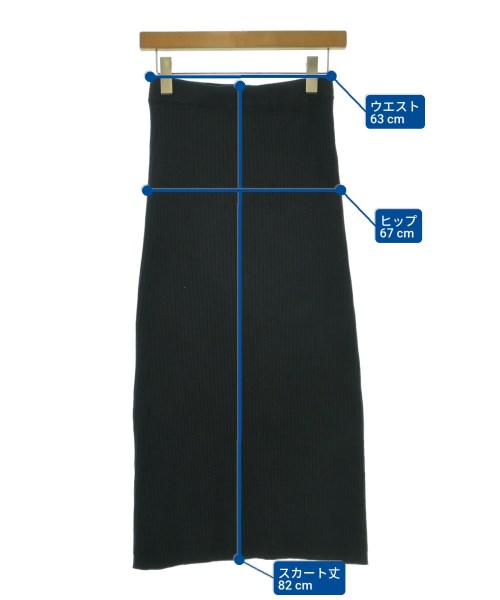 FREAK'S STORE（フリークスストア）ロング・マキシ丈スカート 黒 サイズ:F レディース/2200672147067