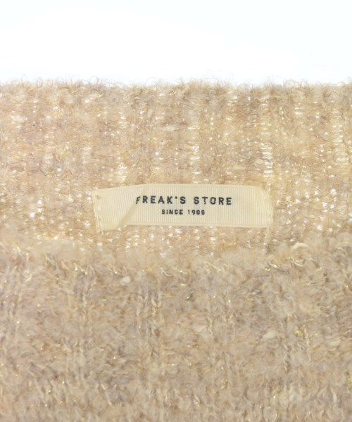 FREAK'S STORE（フリークスストア）ニット・セーター ベージュ サイズ:F レディース/2200676105018