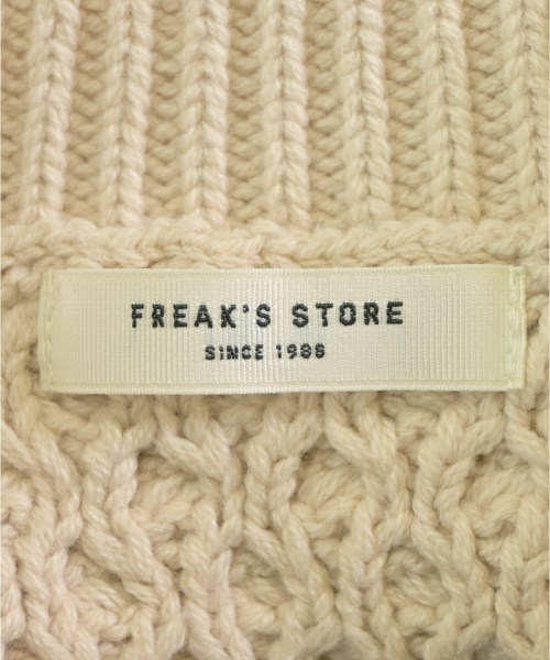 FREAK'S STORE（フリークスストア）ニット・セーター ベージュ サイズ:F レディース/2200674864061