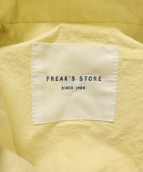 FREAK'S STORE（フリークスストア）ステンカラーコート 黄 サイズ:F レディース/2200679035022