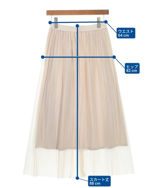 FREAK'S STORE（フリークスストア）ロング・マキシ丈スカート ベージュ サイズ:F レディース/2200676069051