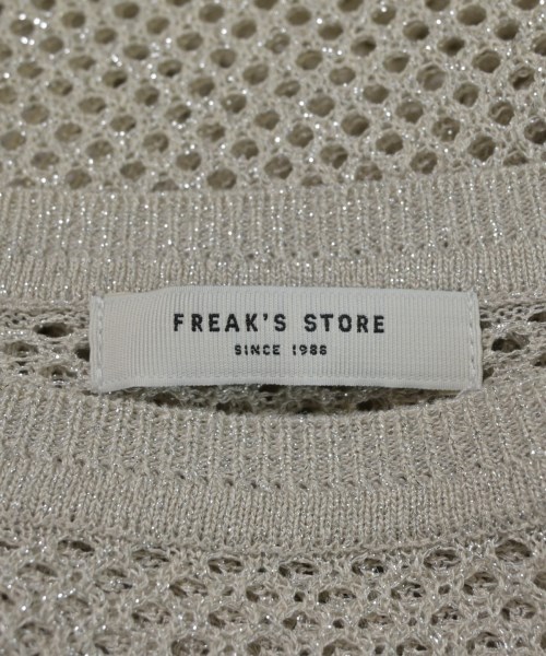 FREAK'S STORE（フリークスストア）ニット・セーター ベージュ サイズ:F レディース/2200674493193
