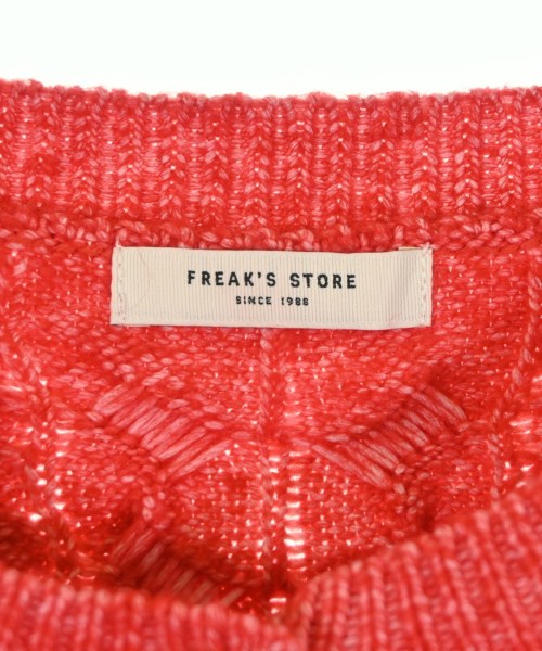 FREAK'S STORE（フリークスストア）カーディガン 赤 サイズ:F レディース/2200673634016