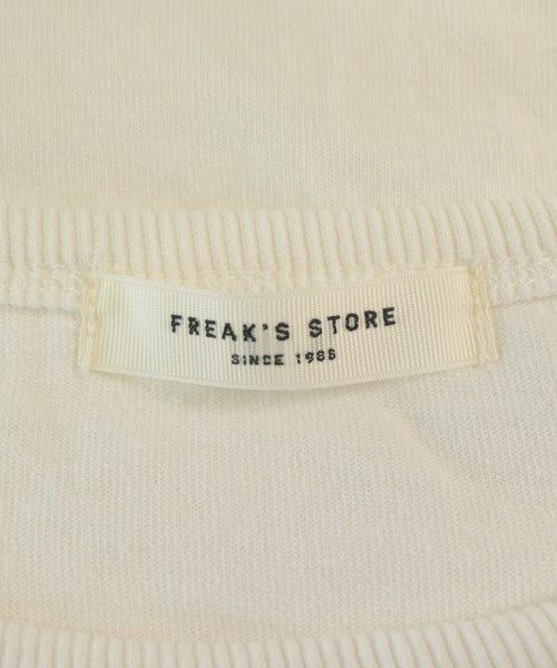 FREAK'S STORE（フリークスストア）Tシャツ・カットソー 白 サイズ:F レディース/2200679329022