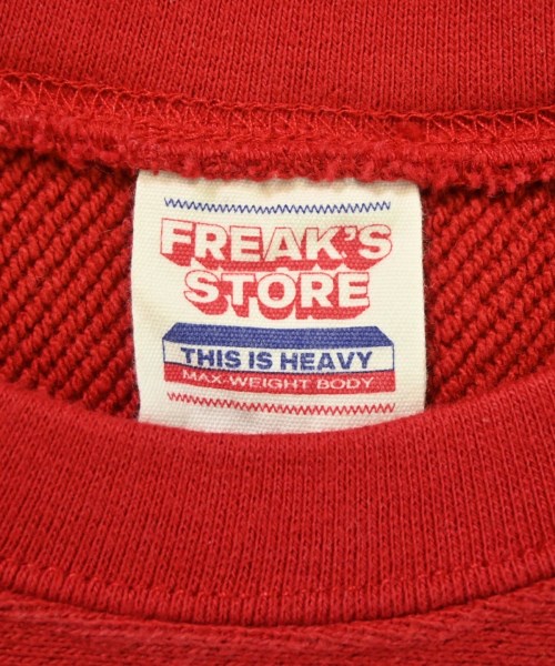 FREAK'S STORE（フリークスストア）スウェット 赤 サイズ:F レディース/2200684674049