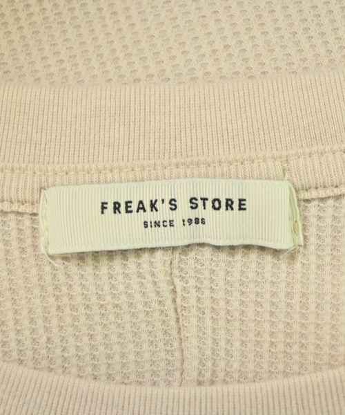 FREAK'S STORE（フリークスストア）Tシャツ・カットソー ベージュ サイズ:F レディース/2200684674063